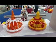 বড় শেডে মুরগি এবং হাঁসের খামারের জন্য ফুল-স্বয়ংক্রিয় ফিডিং মেশিন উইঞ্চ ফিড লাইন সরঞ্জাম